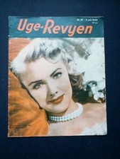 "UGE-REVYEN" n.27/1949.Susan Shaw.Anne Baxter."Key Largo" Louis Jordan. Tarzan