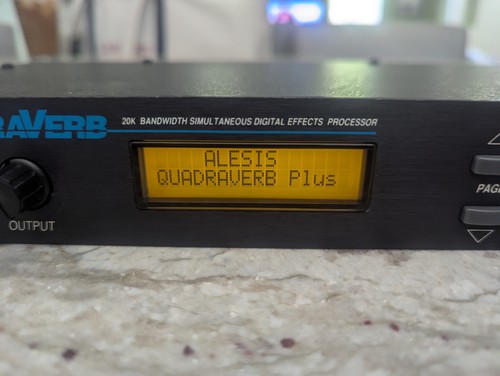 Alesis quadraverb plus - alesis,
