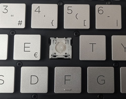 Touche clavier français - de,