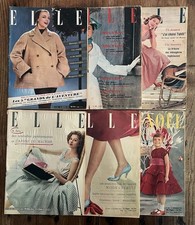 Lot de 6 magazines ELLE de