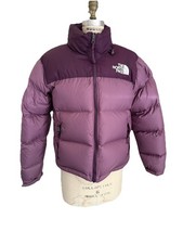 The North Face 1996 Retro Nuptse Jacket 700 Viola Puffer Taglia M Donna