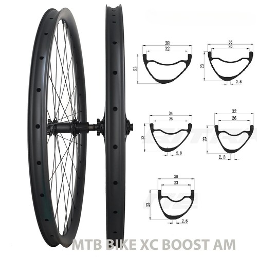 Set ruote bici mtb - 29er, boost