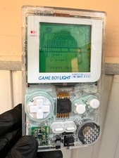 Nintendo Game Boy Light Clear Famitsu Box Console Limited Japan 1997 CIB