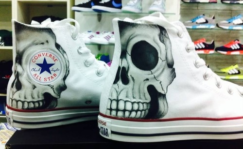 Scarpe converse bianche alte - converse,