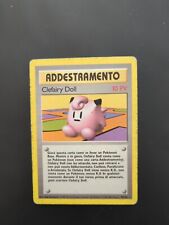 Carta Pokemon Addestramento CLEFAIRY DOLL 70/102 Set Base ITA Rara Vintage Good 