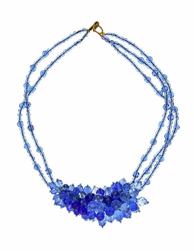 Collana perle cristallo - collana,