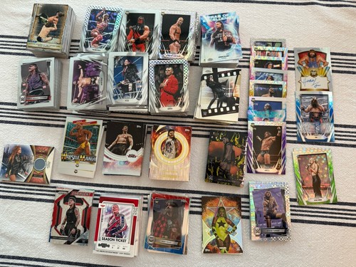 Enorme lotto carte wwe - di,