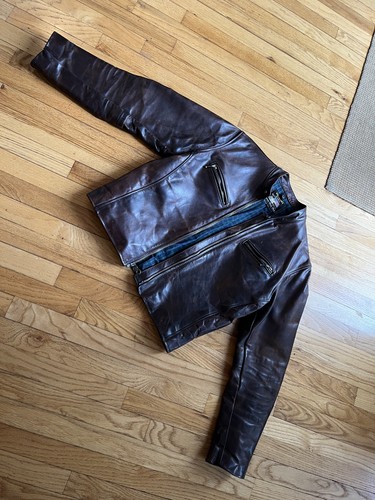 Giacca moto vanson - moto, pelle