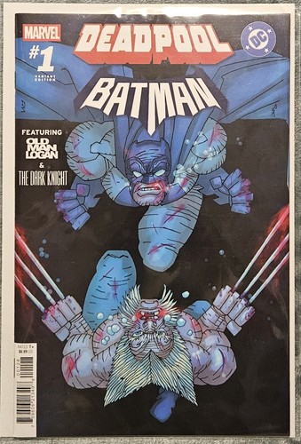 Marvel deadpool batman - marvel/dc, deadpool/batman