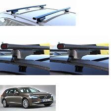 BARRE PORTATUTTO ACCIAIO G3 VOLVO V90 CROSS COUNTRY ANNO 2017 CON RAILS CHIUSI