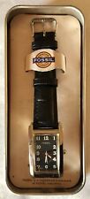 FOSSIL 1996 Rettangolare a banana (curvo) Quartz Funzionante con astuccio orig.