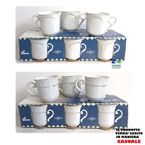 Set tazza tazze tazzine - 6, da