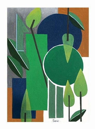 Quadro geometrico arte