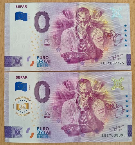 Euro souvenir separati - euro,