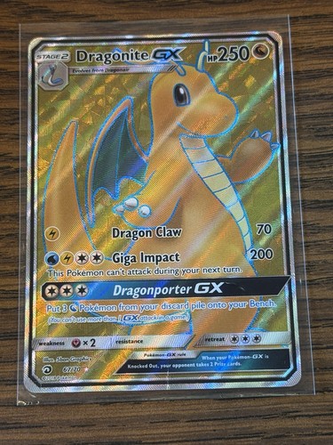 Dragonite full art - art, holo