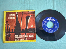 45 giri celentano un NOTTE VICINO AL MARE LABEL JOLLY