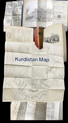 Rare 1853 layard nineveh - layard,