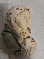 Hand Painted Resin Madonna and