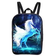 Unicorno - Zaino Scuola Tempo libero - Unicorn Backpack School Bag ZAUNI01 P