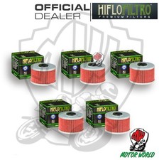 KIT 5 FILTRI FILTRO OLIO HIFLO HF116 Honda CRF 450 R 2017 2018 2019 2020 2021 