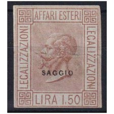 REGNO 1864 SAGGIO DE LA RUE