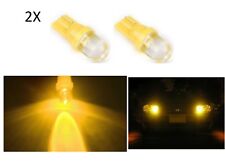 2 LUCI DI POSIZIONE LAMPADA LED GIALLA T10 lampadina auto 6000K 12V W5W luce