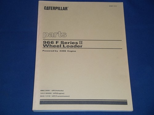 Cat caterpillar 966f serie - cat,