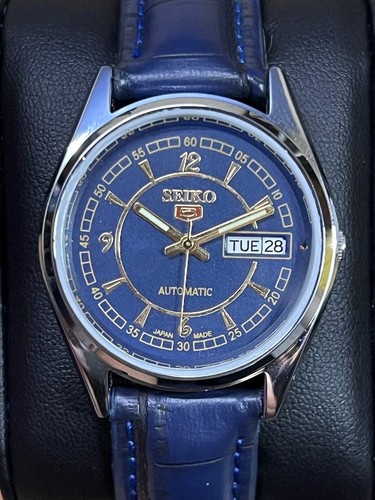 Orologio uomo seiko - 5, blu