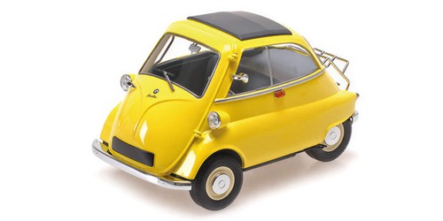 Bmw isetta yellow 1955 - isetta,