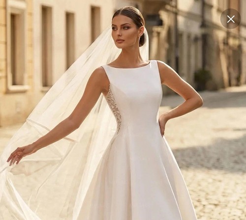 Abito sposa bianco taglia 4 - abito, da