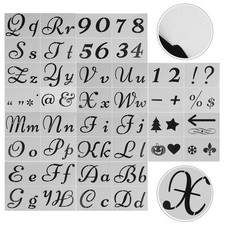 40 Pcs Stencil Per Artigianato