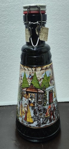 Bottiglia birra forst natale - bottiglia,