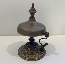 Antique BRASS HOTEL LOBBY DESK
