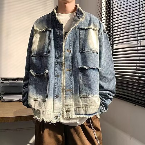 Parka uomo classico denim