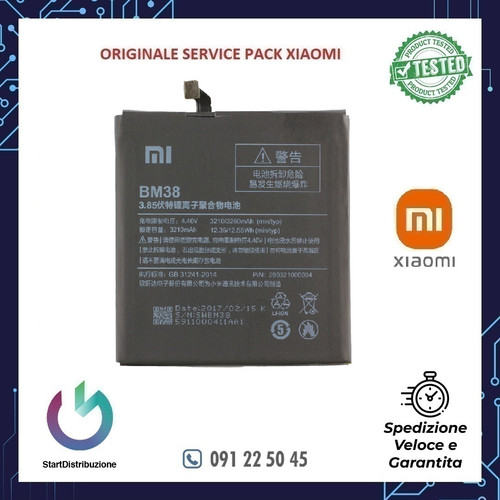 Bm38 batteria ricambio - bm38, di