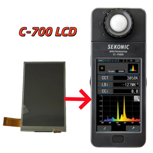 Per sekonic c - 4,3", c700