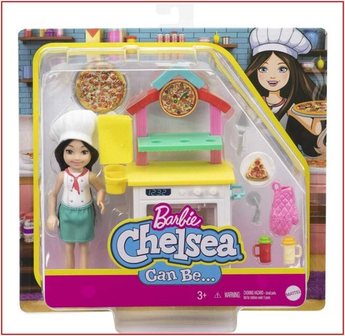 Barbie chelsea can pizza - can, be