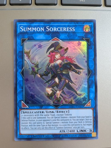 Tcg summon sorceress - yu-gi-oh!,
