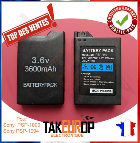 Batterie pour sony - batterie, 1000