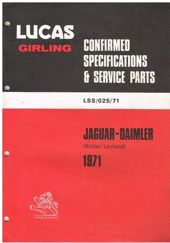 Catalogo ricambi jaguar - ricambi, xj6