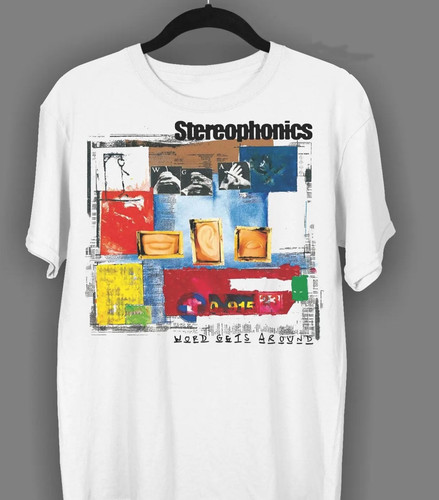 Shirt stereofonica word gets - t-shirt,