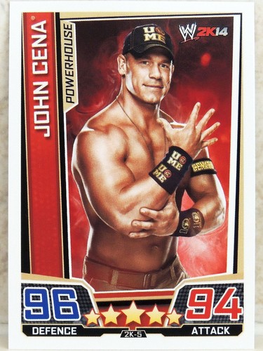 Wwe john cena 2k14 - cena, topps