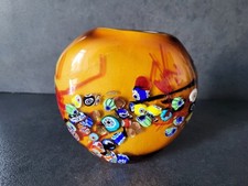 ancien vase murano millefiori
