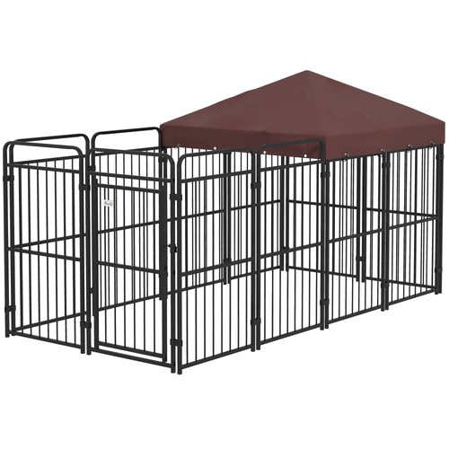 Pawhut kennel per cani - pawhut, da