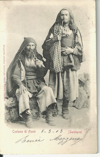 Fonni costumi di - nuoro,