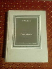 PAPA' GORIOT - H DE BALZAC - EDIZ. UTET - BIL 1724