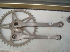 Guarnitura Ganna, biciclette epoca, alleggerita, (N1)