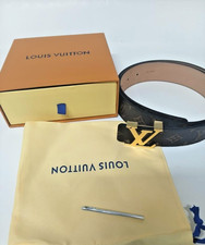Louis Vuitton Matte Brown Belt