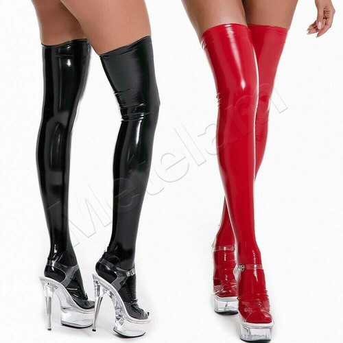 Calze lunghe donna lattice - , pvc