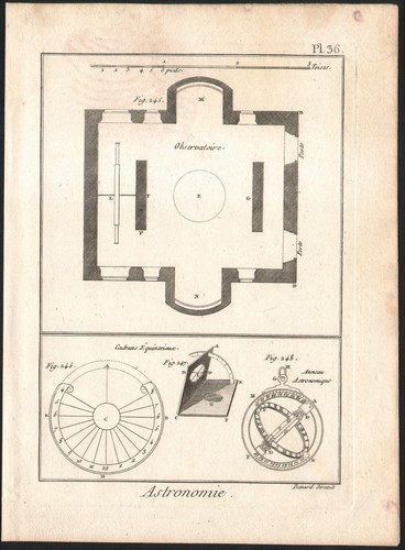 1778 gravure astronomie - 1778,